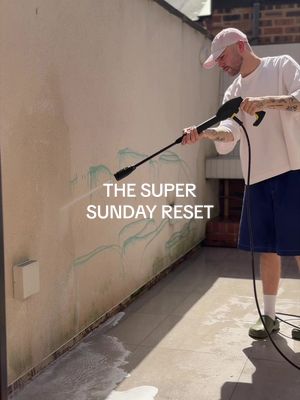 This yard might be small but it’s the perfect size for us, plus a real sun trap. When I tell you I’ve been waiting since the day we moved in to give it a proper jet wash, I’m not joking! 🌞 Plus I want to start project yard next week, maybe 👀 but for now this is all massive improvement. #sundayreset #weeklyreset #cleanwithme #cleaningmotivation #CleanTok 
