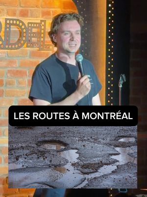 Les routes à Montréal 😅