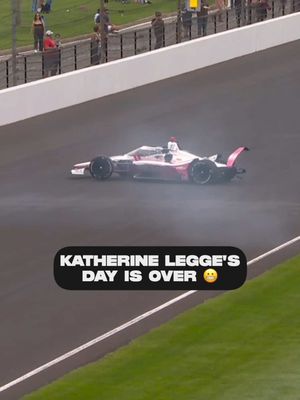 Katherine Legge and Ryan Hunter-Reay’s days are DONE 😨 #indycar #indy500 #katherinelegge #ryanhunterreay