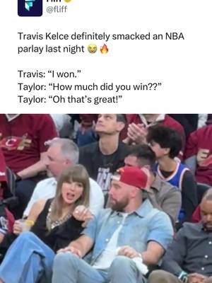 Travis is one of us 🤞 #NBA #nfl #traviskelce 