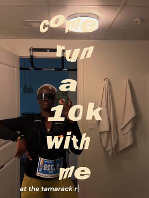 purr 🏃🏾‍♀️🥹 #tamarackraceweekend #Running #blackgirlsrun #fortheplot #ememandy 