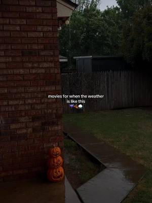 movies for a rainy day ~ based on your comments⛈️🍂📀 • • • • #movienightideas #rainydaymovie #rainyweather #spookyweather #cozymovies 