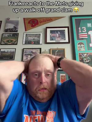 The Mets just allowed a walk off grand slam let’s check in on @Frank the Tank 💀 #MLB #nyc 