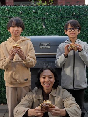 French dip for the nephews! Would you try it? #NinjaPartner Check out the Ninja Flex Flame in the link in my bio 🍖 #NinjaFlexFlame @Ninja Kitchen 