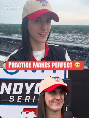 Caitlin Clark practicing the Indy 500 command with Lexie Hull 😂 (via @lexiehull) #indy500 #nascar #caitlinclark #WNBA