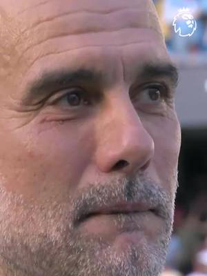 Pep Guardiola says goodbye to @ManCity. 🩵