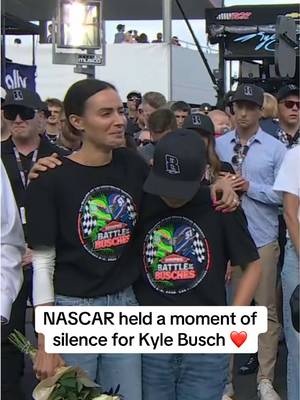 Kyle Busch’s family was in attendance for this touching tribute ahead of the Coca-Cola 600 💙 #nascar #kylebusch #nascartiktok 