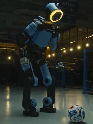 In School of Football, Atlas meets the world’s most beloved sport. With the FIFA World Cup 2026 ahead, can football teach a robot how to move? Atlas’ journey into football starts now. Next Starts Now #Hyundai #BostonDynamics #NextStartsNow #Atlas #SchoolofFootball 