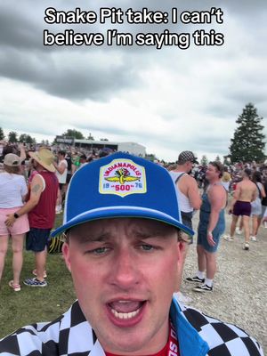 I hate how much I love the Indy 500 Snake Pit #indy500 #indycar #indysnakepit #sports 