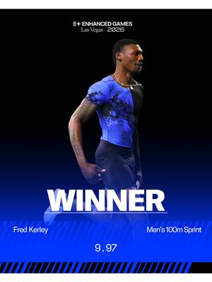 Men’s 100m sprint results are in  Fred Kerley secures the win and a $250K first place grand prize. 