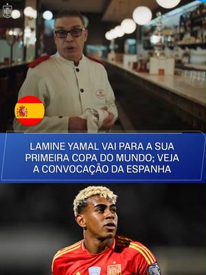 Lamine Yamal fará sua estreia em uma Copa do Mundo! 🌍⚽ Nesta segunda-feira (25), o técnico Luis de la Fuente convocou a seleção da Espanha para a disputa do Mundial 🏆🇪🇸 E aí, fã de esportes: qual é a sua expectativa para essa seleção? 👀🔥 📹: Instagram/sefutbol #FutebolNaESPN #ESPN2026 #Espanha #TikTokEsportes