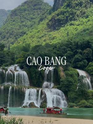 Is this better than the Ha Giang Loop??👀 After doing Ha Giang twice, I came across the Cao Bang Loop online and was desperate to try it so I booked a tour with @Ha Giang Motorventures to see how it compares… Here’s my honest review 👇🏼 Genuinely, it was INSANE, 10/10 experience!! ✨ Cao Bang has the same (if not better) incredible scenery as the Ha Giang, and it’s super diverse - beautiful mountains, valleys, waterfalls, rivers & caves ✨ Cao Bang is a lot quieter and less busy, we only saw a couple other groups on the road the entire time! ✨ I can’t speak for other companies, but the home stays we stayed at with Motorventures were amazing! They had stunning views and were super nice ✨ We made less stops, but the stops we did were amazing, much longer time spent at beautiful scenery and viewpoints. Our guide was super informative too during each of the stops ✨ We went right to the border of China! The Ban Gioc Waterfalls are half in Vietnam and half in China so you can literally see into China which we found so cool! Overall, we LOVED the Cao Bang loop, thank you for having us 🤍 #gifted If you’re travelling to Vietnam, I’d definitely recommend doing the Cao Bang Loop 🇻🇳 #travelvietnam #visitvietnam #caobangloop #hagiangloop