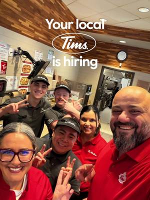 Being a Tims Team Member is more than serving coffee, it’s about building connections with guests and colleagues and learning developmental career skills that take you further. Join the Tims team today. 👋 Local owners: Marwan and Angela Hage 📍Location: Ontario