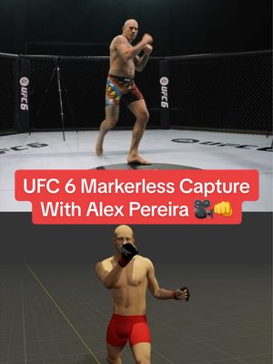 Fight like Poatan 👊🗿 Powered by markerless capture in #UFC6 
