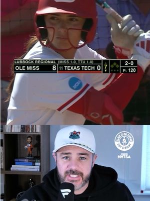 One out away from losing 8-0, a breakdown #softball #sports #womenssports #texastech #redraiders