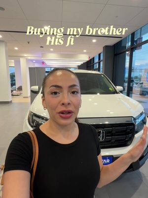 Buying my brother his first car ✨🤍 Sales- @Melvin paz  Insta-michellepaaz Snap-michelleepaz  #fyp #michellepaz #brother #graduate #giftsforhim 