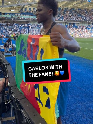 Carlos. 🥰💙 #CarlosBaleba #BHAFC #PremierLeague