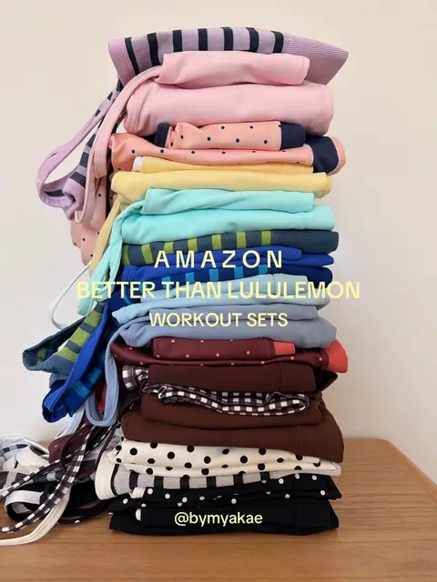 Currently Crushing on all of these cute activewear sets & pieces! Especially the layered sets chefs kiss!! #amazonfinds #musthaves #amazonfavorites #fyp #amazonfashion 