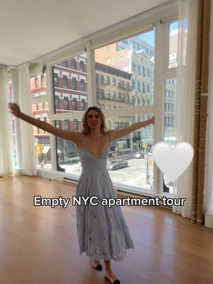 Empty NYC apartment tour in honor of the movers coming today 🙌🏼 please comment any and all design tips especially for bedroom 