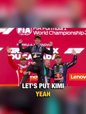 🎵 Kimi just can’t wait to be king! 🎶 New ep out now! Link in bio to watch + subscribe! #kimiantonelli #georgerussell #mercedes #canadiangp #f1 