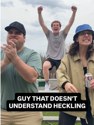 That guy that won’t shut up at the baseball game @theredhead_02 #americanhighshorts #gurgle #baseball #comedy #skit