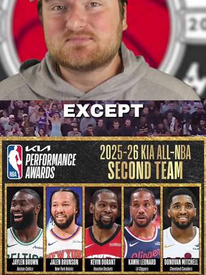 The All-NBA teams this year were almost perfect #NBA #nbanews #nbaawards #allnba #2026nba 