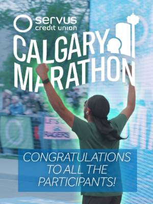 20,000 runners. 1,600 volunteers. Nearly $700K raised for charity. 💚  This is what marathon weekend felt like. Thank you for bringing the energy — every step, every cheer, every moment. 🏃‍♀️✨@run.calgary #ServusCalgaryMarathon #YYC #calgarymarathon