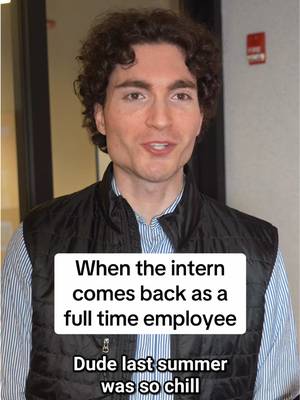 The switch up of responsibilities after being an intern is a rude awakening #internship #intern #corporatehumor #workmemes #office 