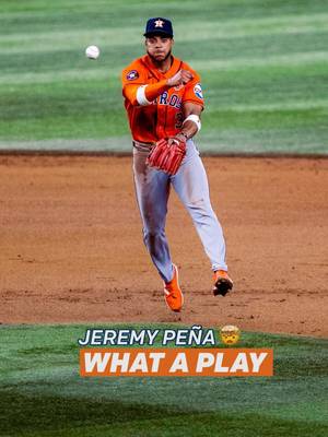 Flex the leather JP3! #MLB #JeremyPeña #HoustonAstros #Baseball #Sports 
