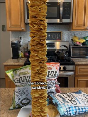 No more, no less 🤌 #graza #chips #potatochips #oliveoil 