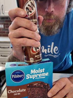 Root Beet Float Cake w Root Beer Cream Cheese Frosting 🤪😎 1 Box Chocolate Cake Mix 10-12 oz Root Beer * 8 oz (225 g) cream cheese, softened * 1/2 cup (115 g) unsalted butter, softened * 3–4 cups powdered sugar * 1 tsp vanilla extract * Pinch of salt * 1 tablespoon root beer #groarkboysbbq #themeatteacher #baking #culinary #teacher