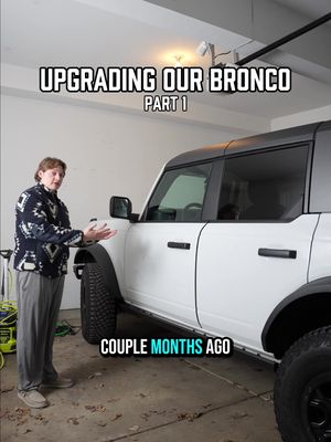 Upgrading my girlfriends Bronco part 1 - front door pocket cupholders @Ford Motor Company #bronco #blackdiamond #sasquatch #fordbronco #cartok 