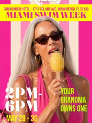 We’re “coming”! 😏 Hello Nancy’s pulling up to Miami Swim Week 2026. You in? 💛 📍 SURFCOMBER HOTEL - 1717 Collins Ave, Miami Beach, FL 33139 📅 May 28 - 30 🕑 2 PM - 6 PM Open to Public “Come” say hi. “Come” get curious. “Come” meet our special host, she’s 69. 👅🍋💦 #miamiswimweek #paraisomiamibeach #SwimWeek2026
