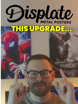 The setup just got a serious upgrade😮‍💨 Displate metal posters are an instant game changer, the quality is unreal and the design options are endless. I’ve been wanting to add these to the setup for longest time👌 Big Thanks to @Displate for sending them over👊 #Displate #metalposter #SetupUpgrade #GamingSetup #deskinspo 