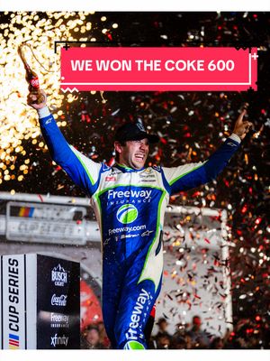 This one’s for my amigo ☝🏽 Most impactful win of my career. #cocacola600 #nascar #coke600 #crownjewel #kylebusch 