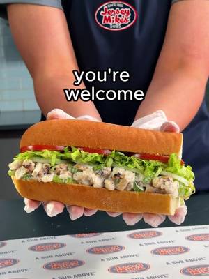 📣 CHICKEN SALAD IS BACK slow roasted, all white meat chicken, mayo, diced celery & black pepper. mike's way duh. available at participating locations, for a limited time only