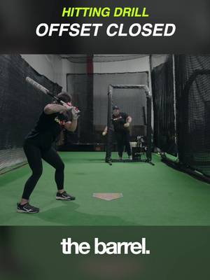 Offset Close is a drill we use to feel the timing of barrel release. When an athlete struggles to understand when to let the barrel go, this gives them the feedback they need. You feel the hips go, the chest go, and unless you release the barrel at the right time you are not going to hit that ball straight back up the middle. The drill exposes the timing and teaches it at the same time. Simple concept. Real results. #betonme 