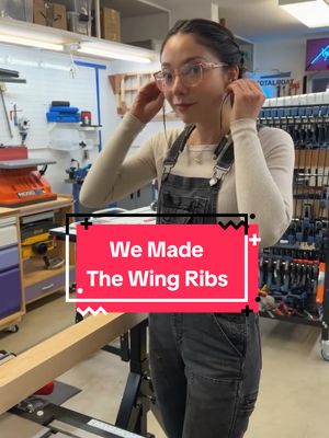 What is this??? Pietenpol progress??? She’s finally starting the WING RIBSSSS 🔥 