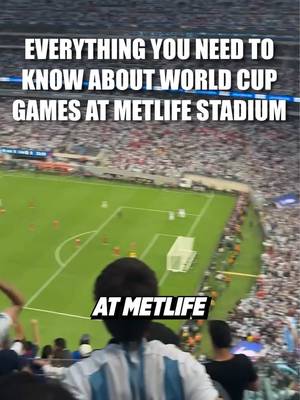 World Cup Games At MetLife Stadium🌟🏟️ Which include Brazil’s 🇧🇷 opening match on 6/13 — plus five Group Stage showdowns, two Round of 32 knockout thrillers, and the Grand Finale on 7/19.  This summer is going to be unforgettable!  #worldcup #fifa 