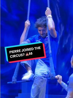 cirque du so-slay 🤹‍♂️🤪 #f1 #alpinef1 #pierregasly 