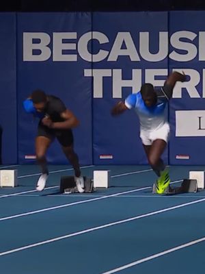 FRED KERLEY WINS THE MEN'S 100M SPRINT FINAL AND $250K 🏆 Fred Kerley takes home $250K after winning first place in the men's 100m sprint at the inaugural Enhanced Games