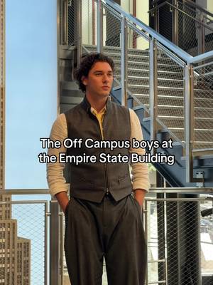 HAVE YOU WATCHED @Off Campus YET??? #empirestatebuilding #newyork #NYC @Prime Video #offcampus #tv 