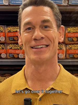 Did you know Nature's Own has a brand new recipe with simpler ingredients? Read them to us again, Mr. Breaducator 🤭 