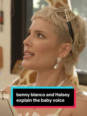 @Halsey pioneered the baby voice. watch the full episode now on Apple Podcasts. 