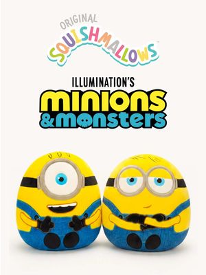 YIPA! @Illumination’s Minions Squishmallows are now available for pre-order on @Amazon 🎉 #squishmallows #squishtok #minions
