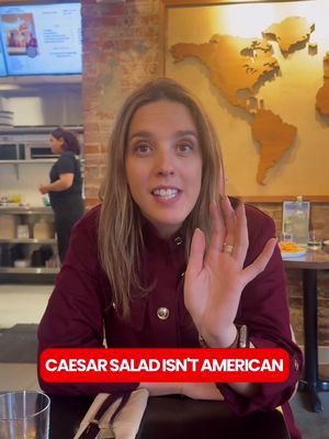 The most iconic salad ever, presented to you by immigrants. 