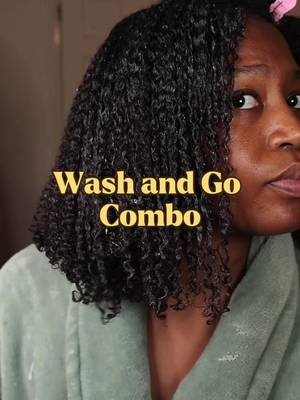 Save this combo for your next wash day 💆🏾‍♀️ I used @The Doux Hair Care Big Poppa and Pop lock to get these results. I did this wash and go coming out of a protective style so my hair was more dry than usual leading to more frizz and volume. I typically don’t like this but I really love how the volume accentuated the shape of my hair. I still had definition and my wash and go lasted a full week.  I can’t wait to try this combo again when my hair is a little more hydrated. Products will be linked in my LTK 🔗 #naturalhairwashandgo #curlyhairroutine #washandgo  #naturalhairjourney #creatorsearchinsights 