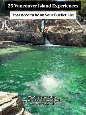 Save my Mini Guide to Myra Falls and follow @megsandpat for our Vancouver Island Series. This is Part 3 of our Bucket List spots on the island! We both grew up on the island, and are still so amazed with all there is to do!  Myra Falls 💦 The Myra falls hike is an easy 10-15 minute walk (one-way). There are trails that take you to the top and the bottom of Lower Myra Falls. Most people just stop at the main falls, but going down to Buttle Lake and looking at the falls is super pretty 🥾 You can also hike to Myra Falls. The hike to upper Myra Falls is longer and not as spectacular in comparison to lower falls but is takes you through a beautiful old growth path. This hike takes about 2-3 hours and is 7.4 kilometers round trip hike with about 280 meter of elevation gain. I would recommend doing both if you have the time! 🏊🏼 Swimming Myra Falls is a great place to swim in the summer. We just went early June and the waterfall and current was way too strong. However, we have been in August in the past and the water is very calm and it is a perfect swimming spot! There is a trade off as the waterfall in winter and spring is of course way stronger then summer! Photography We think the best time to photograph the waterfall is around 9-10am and sunset. If you get there too early the waterfall is quite shadowed.  Directions Myra Falls is located in Stratchcona Provincial Park at the centre of Vancouver Island. There are multiple accesses to Strathcona, but only the access from Gold River Highway (BC-28 W) will take you there! To see the falls, you will have to drive to the very south east corner of Buttle Lake. It is about a 3-hour drive from Nanaimo.