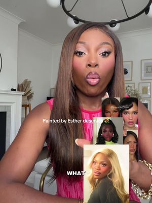 This has me heated @Paintedbyesther is a doll and the industry can do better 
