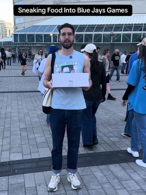 Sneaking food into Toronto Blue Jays Games Episode 1: Cake - What should I try to bring next? #toronto #torontobluejays #bluejays #MLB #mlbbaseball 